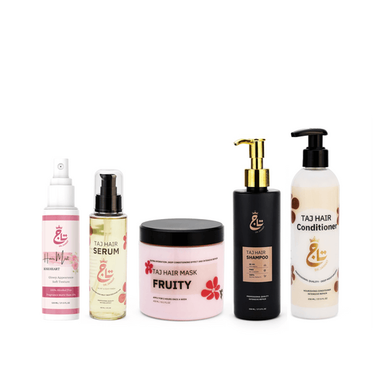 Taj Dry Hair Routine Offer - Taj jannat