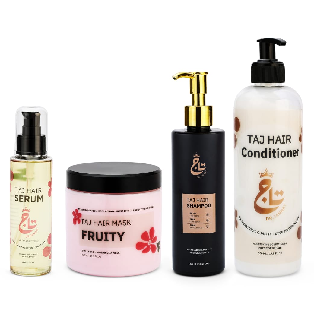 Taj Dry Hair Routine - Taj jannat