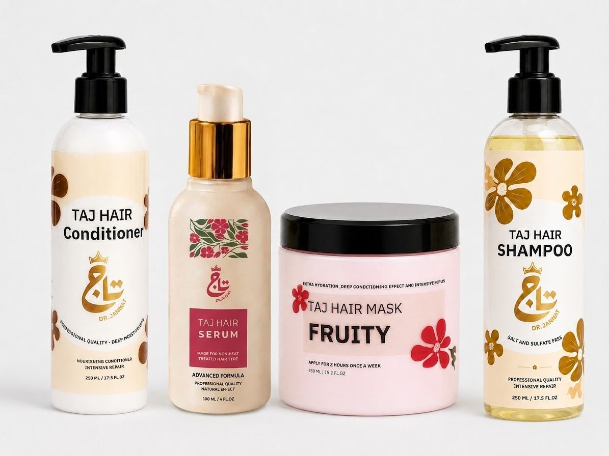 Taj Dry Hair Routine - Taj jannat