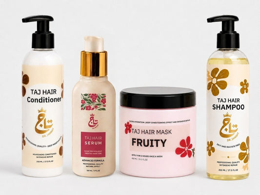 Taj Dry Hair Routine - Taj jannat