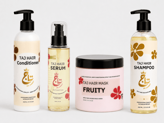 Taj Dry Hair Routine - Taj jannat