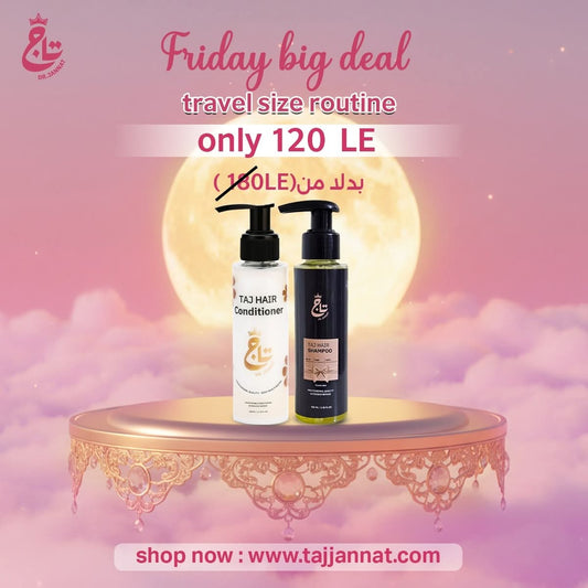 Travel Size Routine Offer - Taj jannat